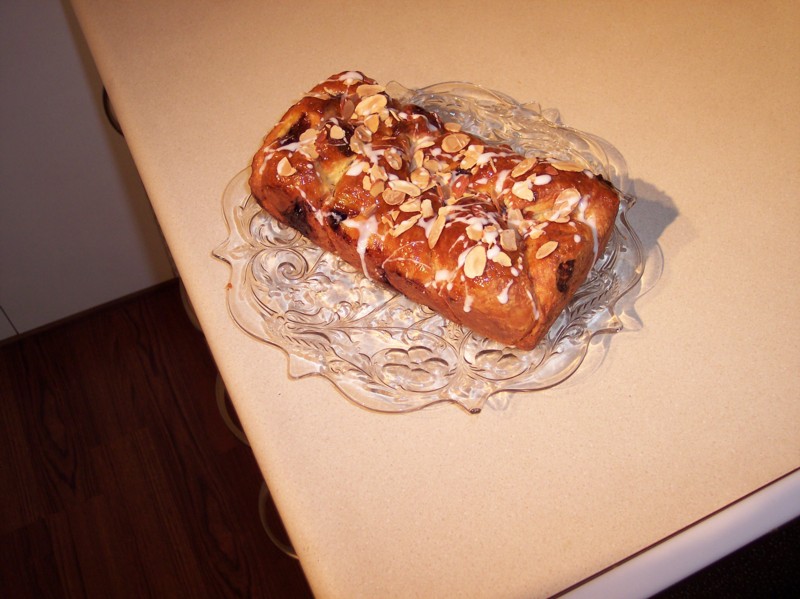 Brie & Blueberry Laminated Brioche The Fresh Loaf